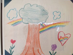 Rainbow with Trees