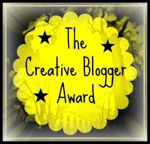 The creative blogger award